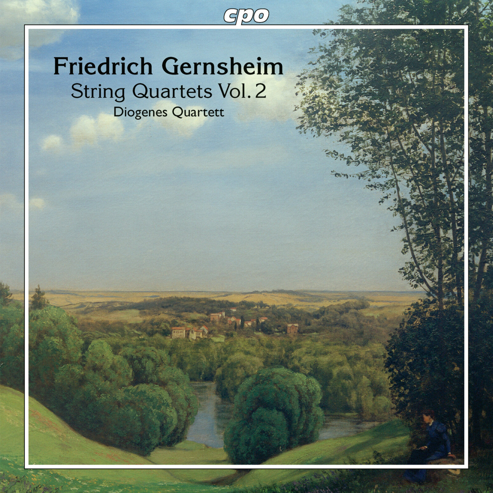 Picture of Diogenes Quartett; Alexander Hulshoff - Friedrich Gernsheim: String Quartets, Vol. 2