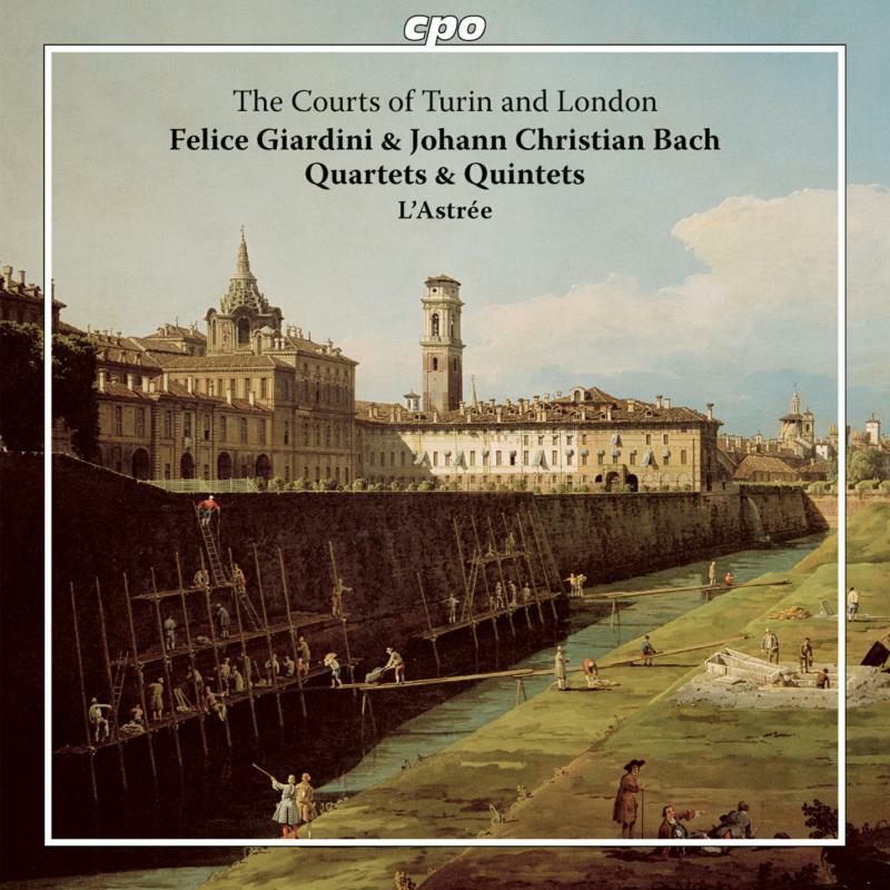 Picture of ENSEMBLE L'ASTREE - GIARDINI:QRTS/BACH:QUINTETS