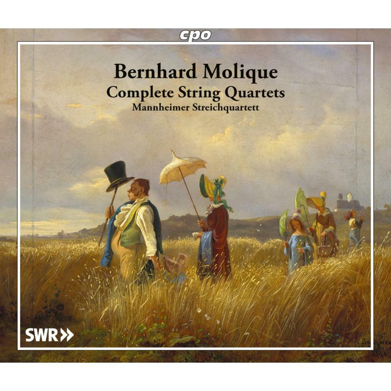 Picture of Mannheimer Streichquartett - Bernhard Molique: Copmlete String Quartets