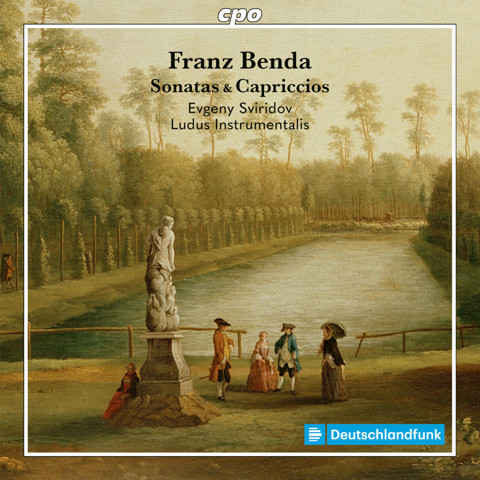 Picture of Evgeny Sviridov; Ludus Instrumentalis - Franz Benda: Sonatas & Capriccios