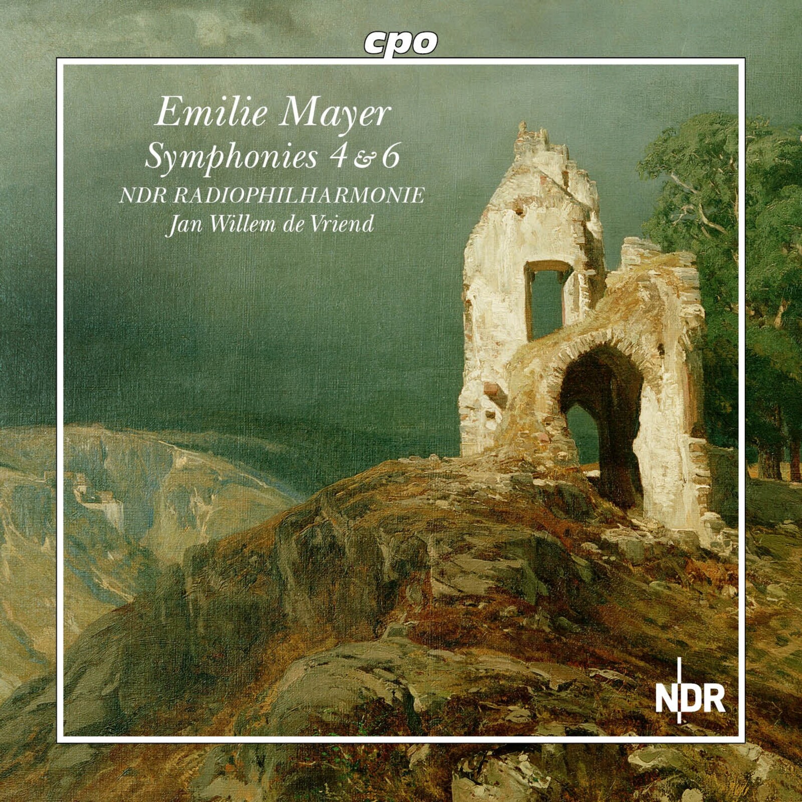 Picture of NDR Radiophilharmonie; Jan Willem de Vriend - Emilie Mayer: Symphonies Nos. 4 & 6
