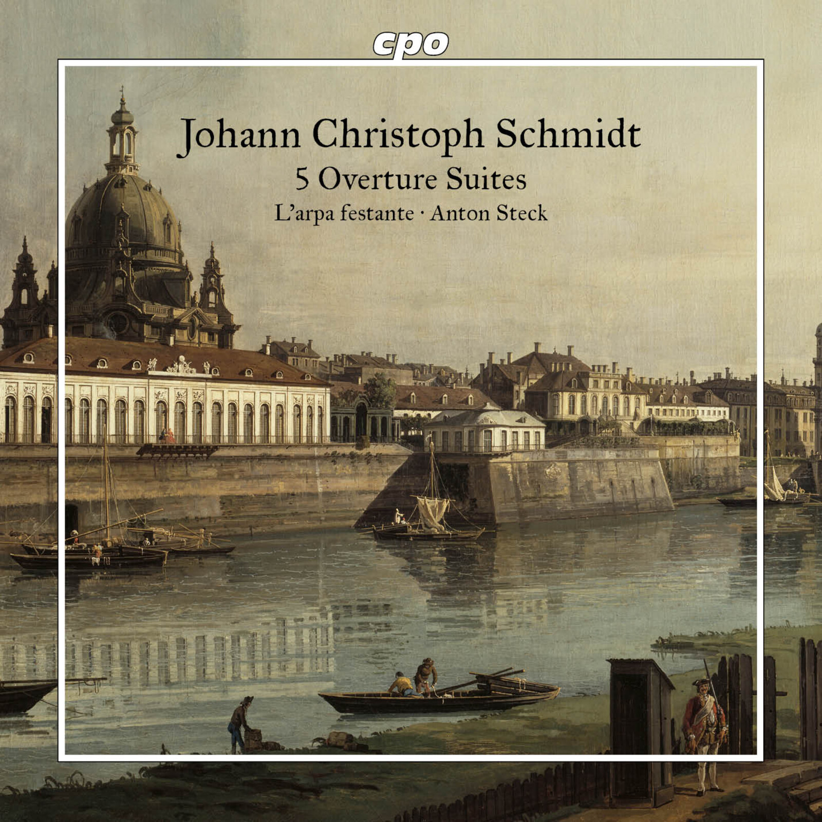 Picture of L'arpa festante; Anton Steck - Johann Christoph Schmidt: 5 Overture Suites