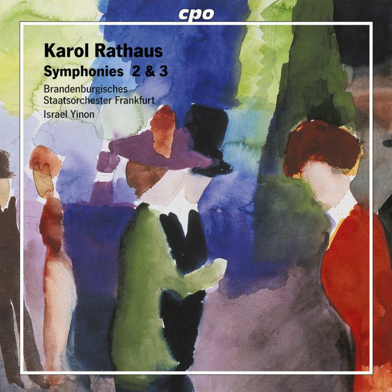 Picture of Brandenburg Staats Frank:Yinon - RATHAUS: Symphonies Nos. 2 and 3