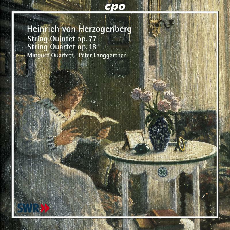 Picture of Minguet 4Tet:Langgartner - Herzogenberg: String Quintet