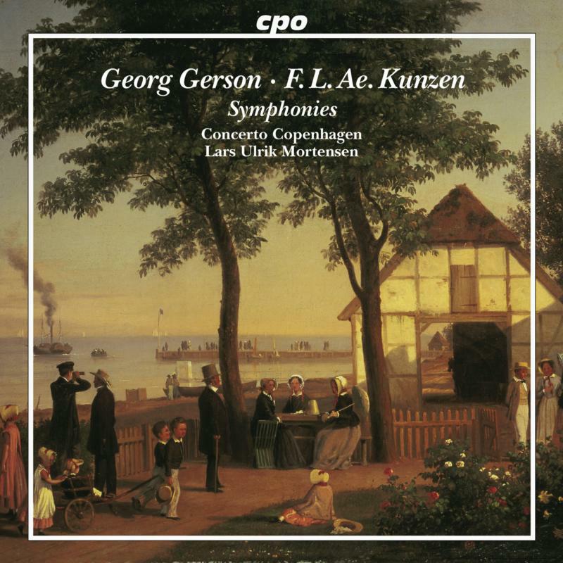 Picture of Concerto Copenhagen/Mortensen - Georg Gerson, Fr. L. Ae. Kunzen: Symphonies