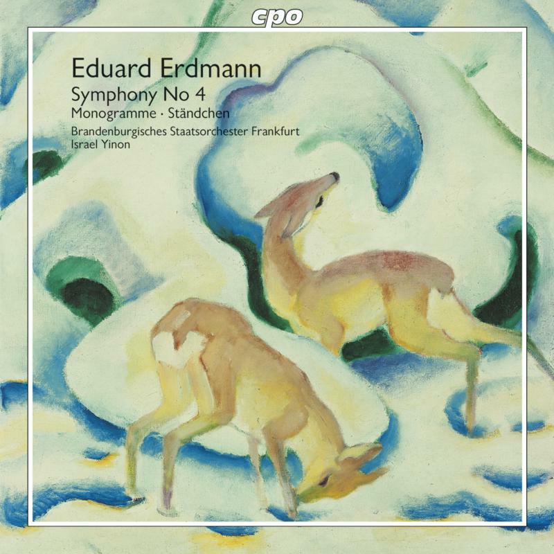 Picture of Brandenburgisches So:Yinon - ERDMAN: Symphony No. 4 / Standchen / Monogramme
