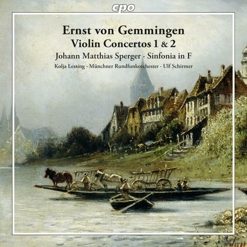 Picture of Kolja Lessing:Ulf Schirmer - Gemmingen: Violin Concertos Nos. 1 2