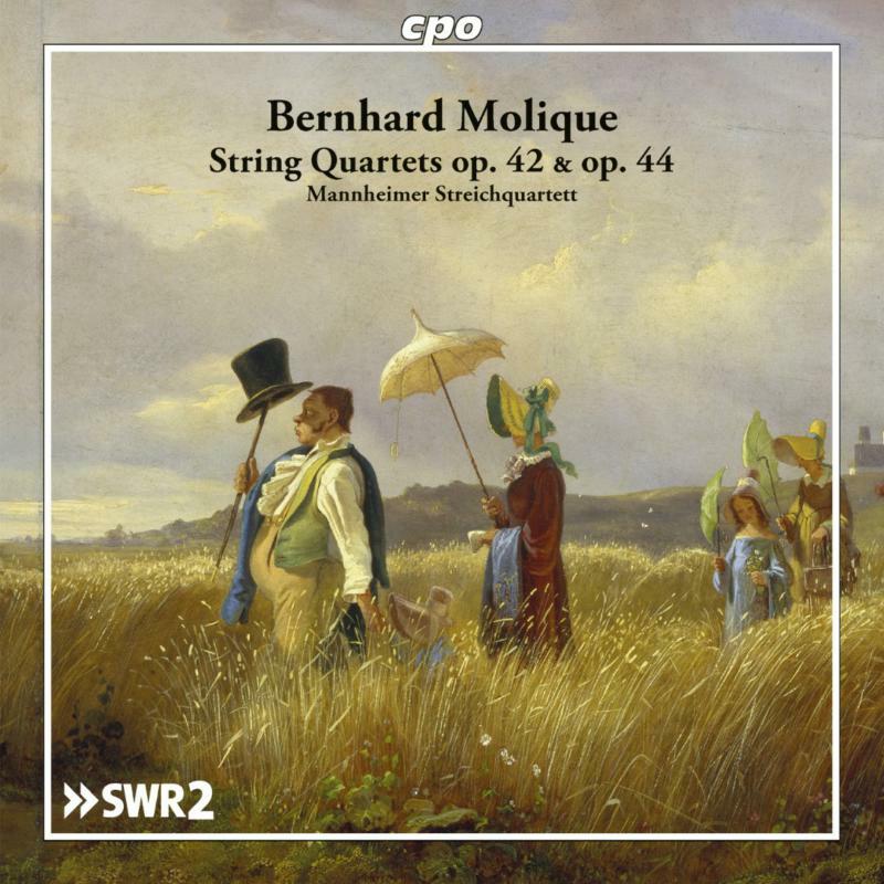 Picture of Mannheimer Streichquartett - Molique: String Quartets