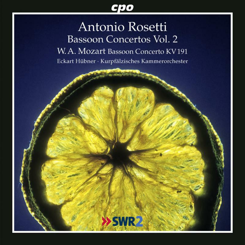 Picture of Eckhart Hubner - Rosetti: Bassoon Concertos Vol. 2