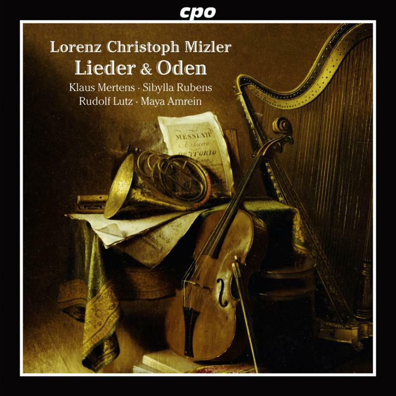 Picture of Mertens:Rubens:Lutz:Amrein - Mizler: Lieder Oden