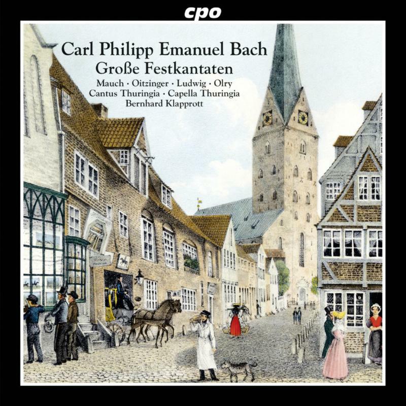 Picture of Various - CPE Bach: Festive Cantatas
