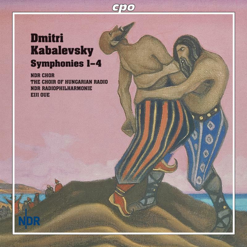 Picture of Ndr Chor:Ndr Radiophil:Oue - KABALEVSKY DMITRI - SYMPHONIES 1-4