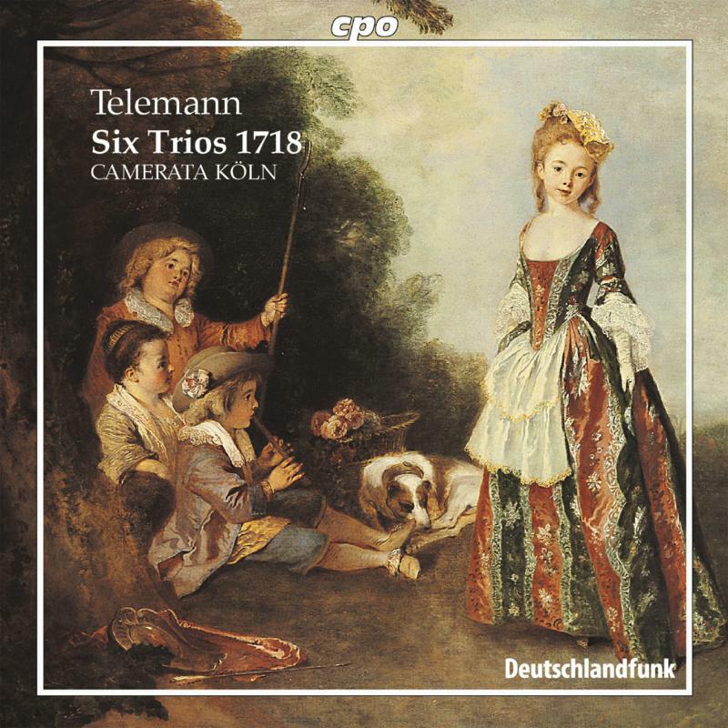 Picture of Camerata Koln - Telemann: Six Trios 1718