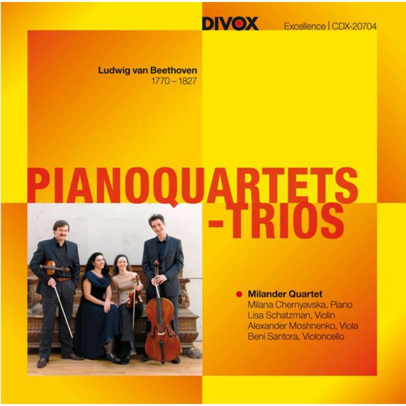 Picture of Milander Quartet - Beethoven: Piano Trios And Quartets