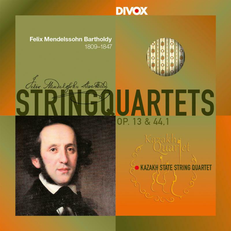 Picture of Kazakh State String Quartet - Felix Mendelssohn: String Quartets Nr. 2 Op. 13 & Nr. 3 Op. 44, 1
