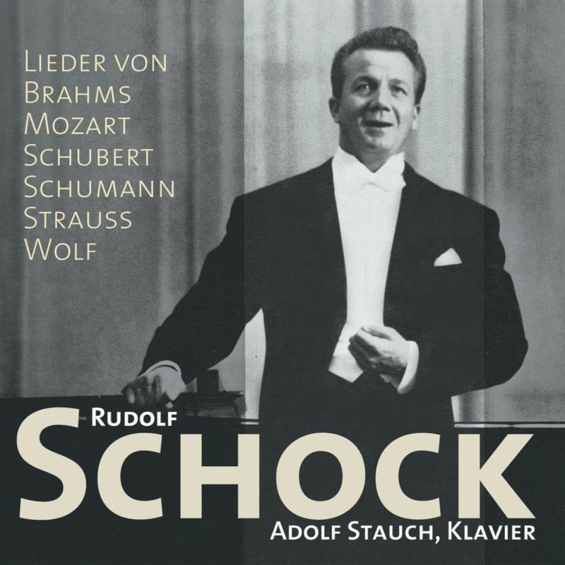 Picture of Rudolf Schock; Adolf Stauch - Brahms, Mozart, Schubert: Lieder