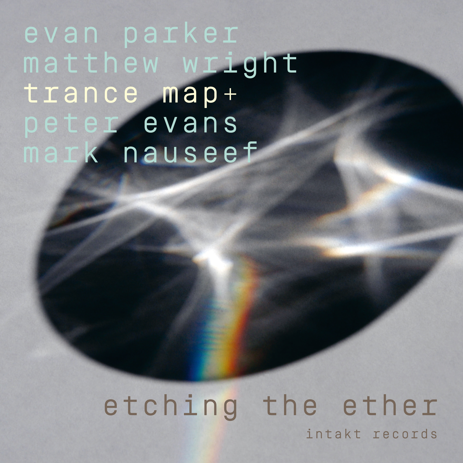 Picture of Evan Parker & Matthew Wright, Trance Map+ - Etching The Ether
