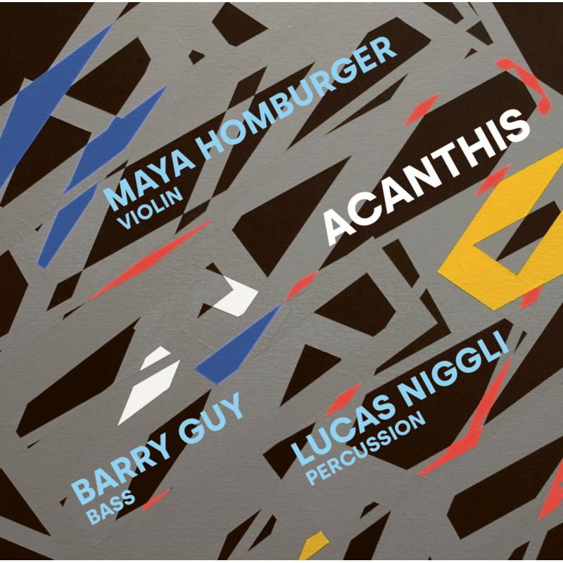 Picture of Maya Homburger, Barry Guy & Lucas Niggli - Acanthis
