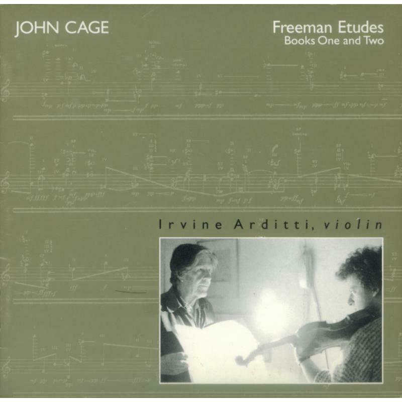 Picture of Irvine Arditti - John Cage: Cage Edition 7-Freeman Etudes, Books 1 & 2