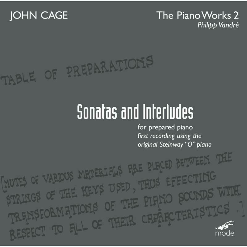 Picture of Philipp Vandre - John Cage: Cage Edition 14-The Piano Works 2