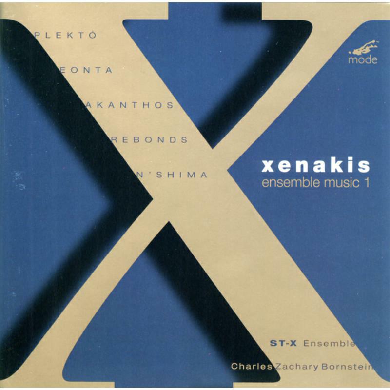 Picture of Stx Ensemble/Bornstein - Iannis Xenakis: Xenakis Edition 1-Ensemble Music 1