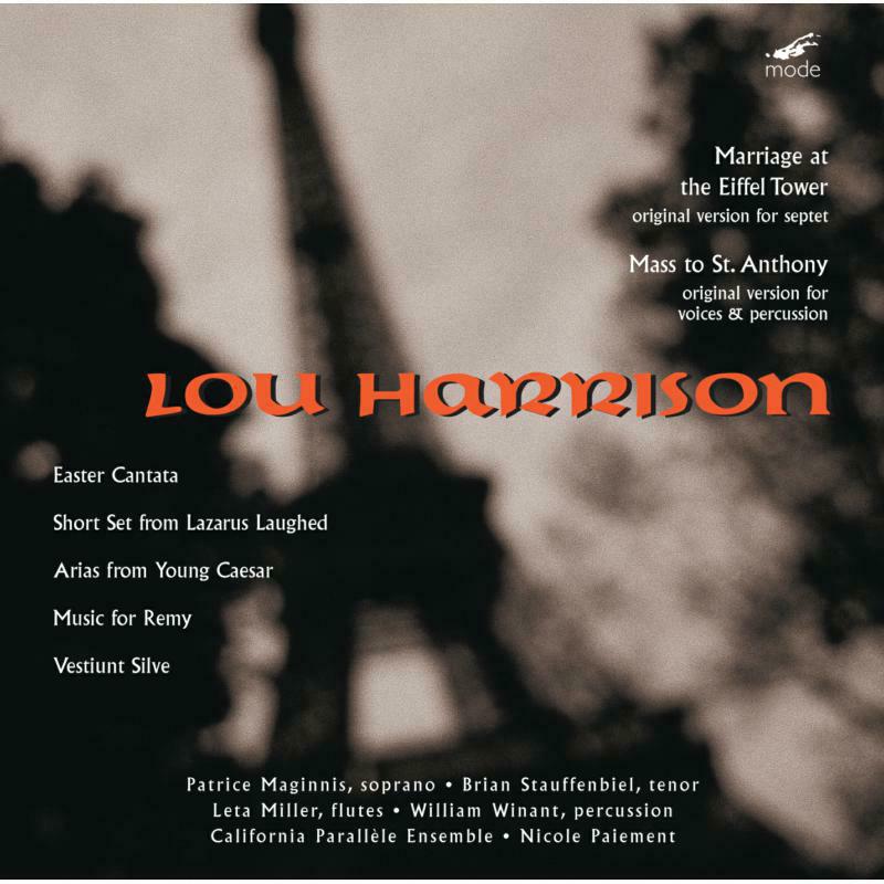Picture of California Parallel Ensemble - Lou Harrison: Marriage At The Eiffel Tower - Works 1939-2000