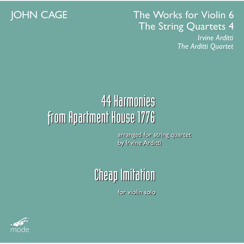 Picture of The Arditti Quartet - John Cage: Cage Edition 33?The Works for Violin 6