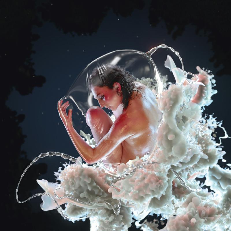 Picture of SALOMEA - Bathing in Flowers