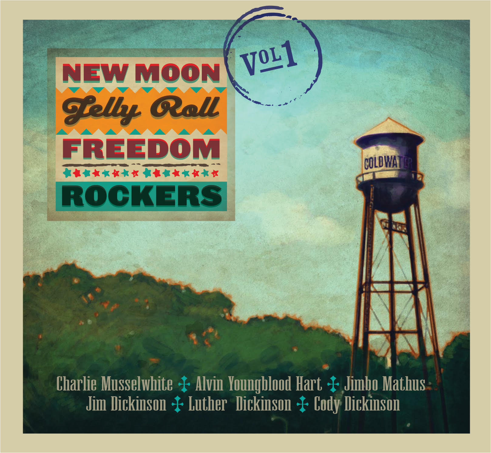 Picture of New Moon Jelly Roll Freedom Rockers - Volume 1