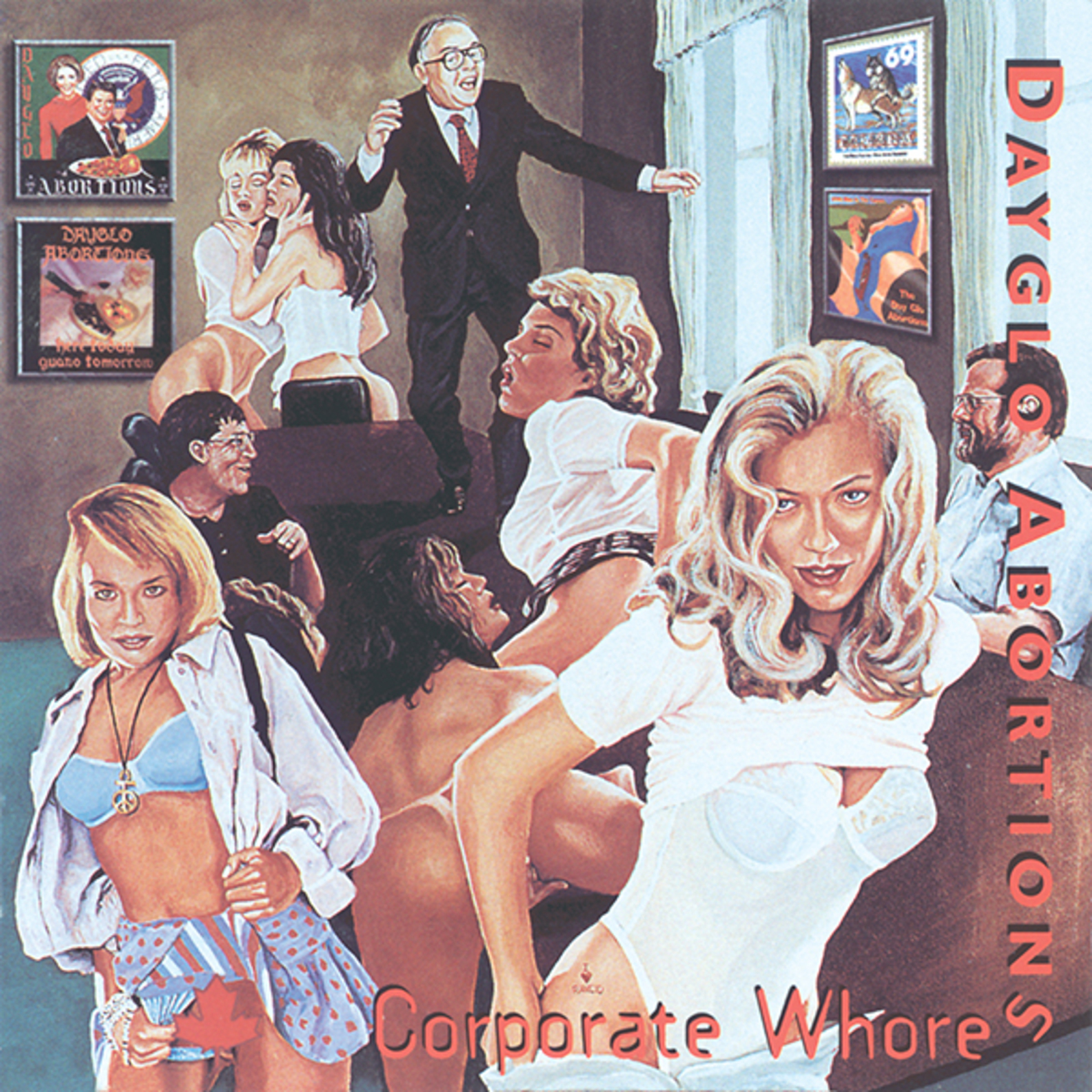 Picture of Dayglo Abortions - Corporate Whores