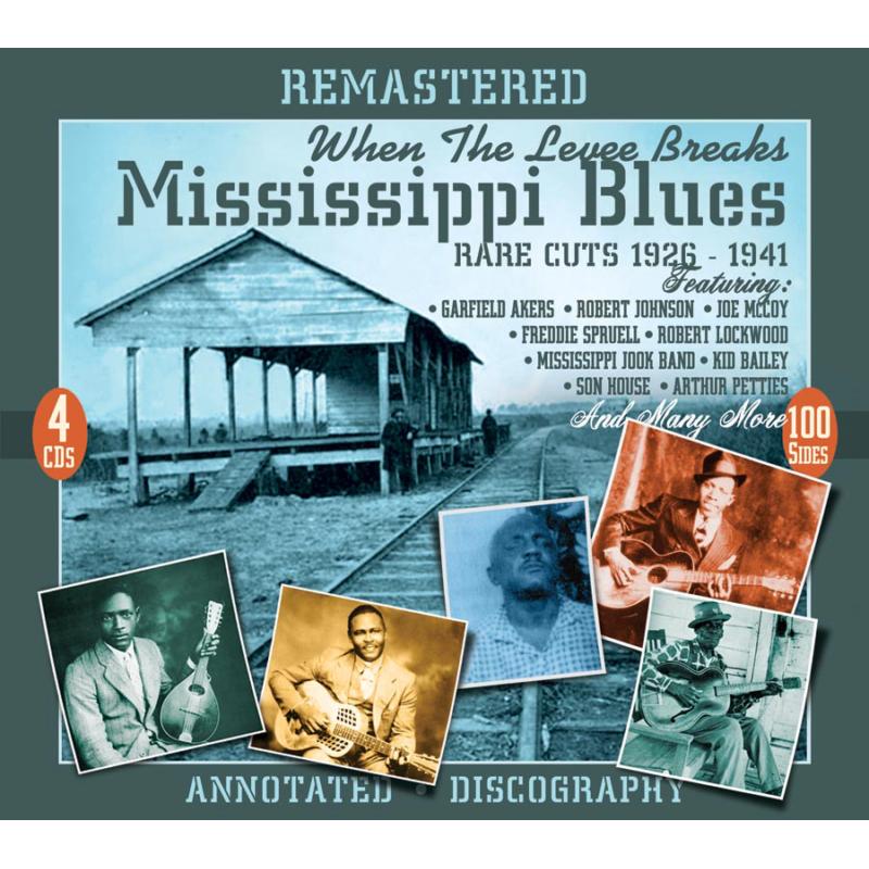 Picture of Various Artists - When The Levee Breaks: Mississippi Blues Rare Cuts 1926-1941