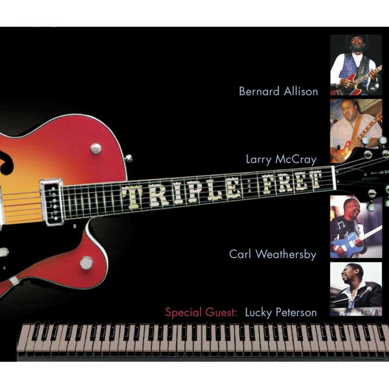 Picture of Bernard Allison, Larry McCray, Carl Weathersby & Lucky Peterson - Triple Fret