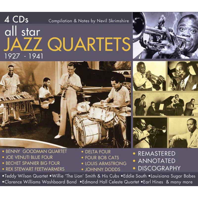 Picture of Various Artists - All Star Jazz Quartets 1927-1941