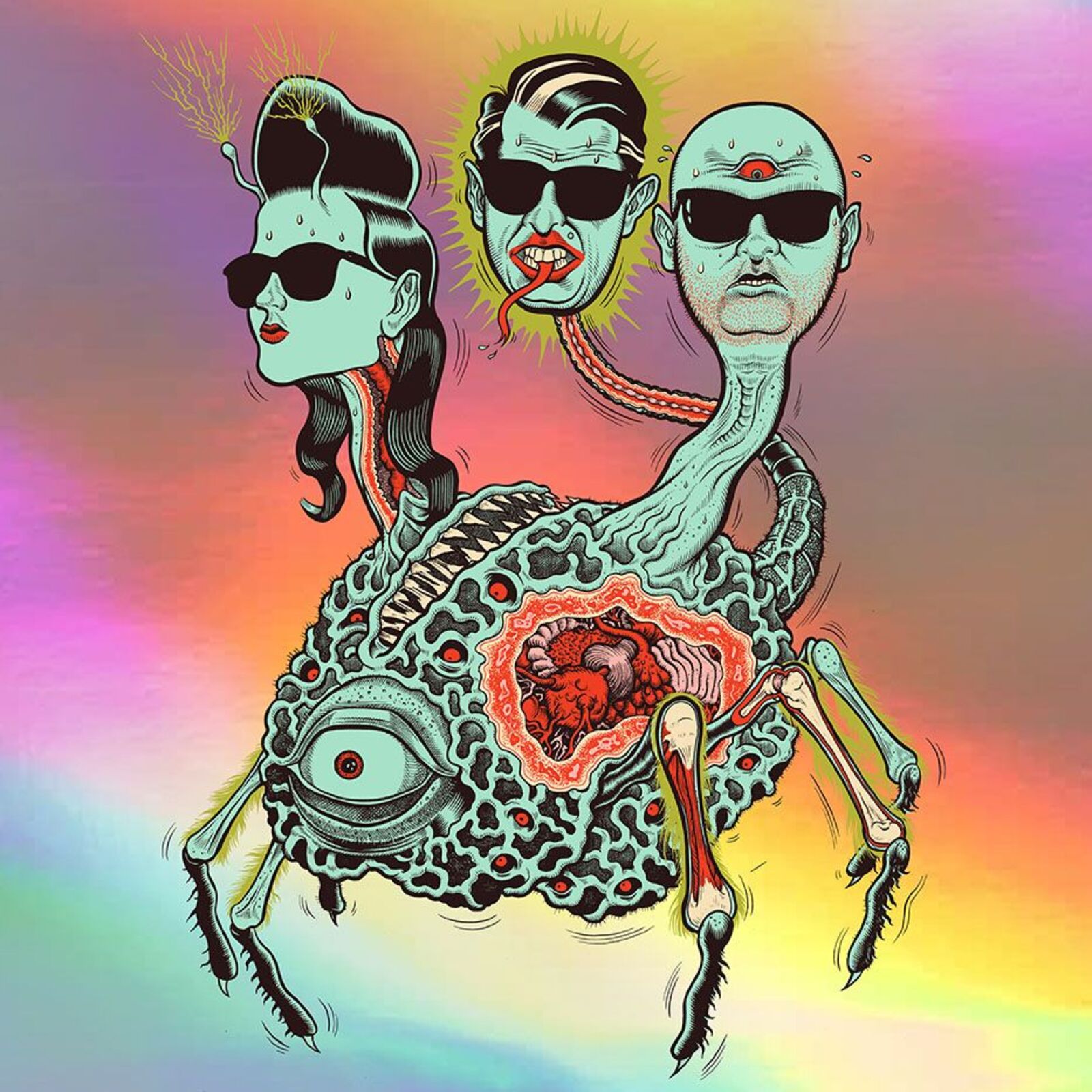 Picture of Puscifer - Global Probing Live (Metallic Silver Vinyl)