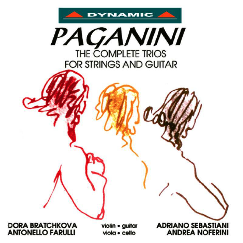 Picture of Bratchkova Dora,Adriano - Paganini: Trios Strings/ Guitar