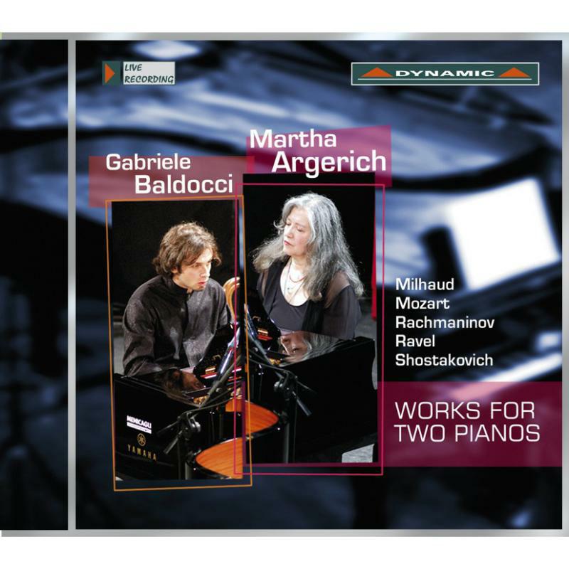Picture of Argerich:Baldocci - Works For Two Pianos
