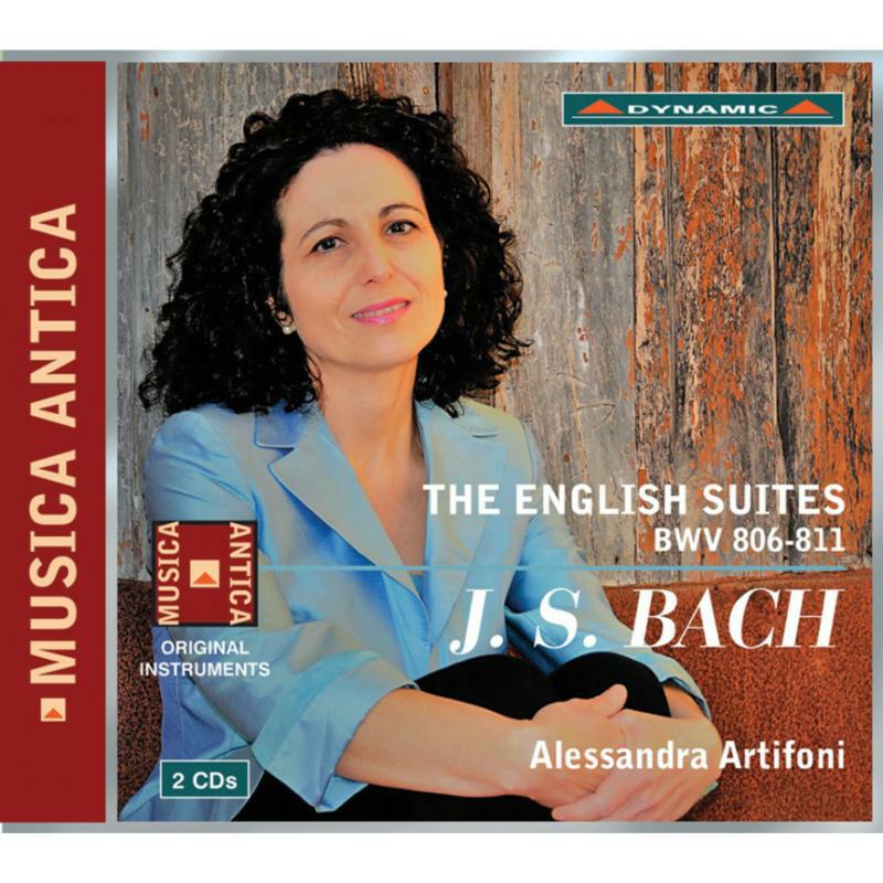 Picture of Alessandra Artifoni - Johann Sebastian Bach: The English Suites, BWV 806-811