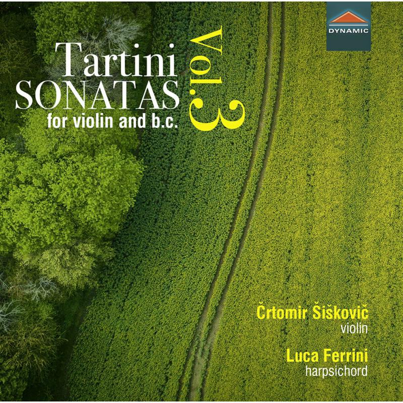 Picture of Siskovic/Ferrini - Giuseppe Tartini: Sonatas for violin and basso continuo, Vol. 3
