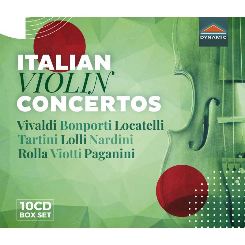 Picture of Orch Teatro Carlo Felice - Italian Violin Concertos: Antonio Vivaldi, Francesco Antonio Bonporti, Pietro Antonio Locatelli, Giuseppe Tartini, Anton