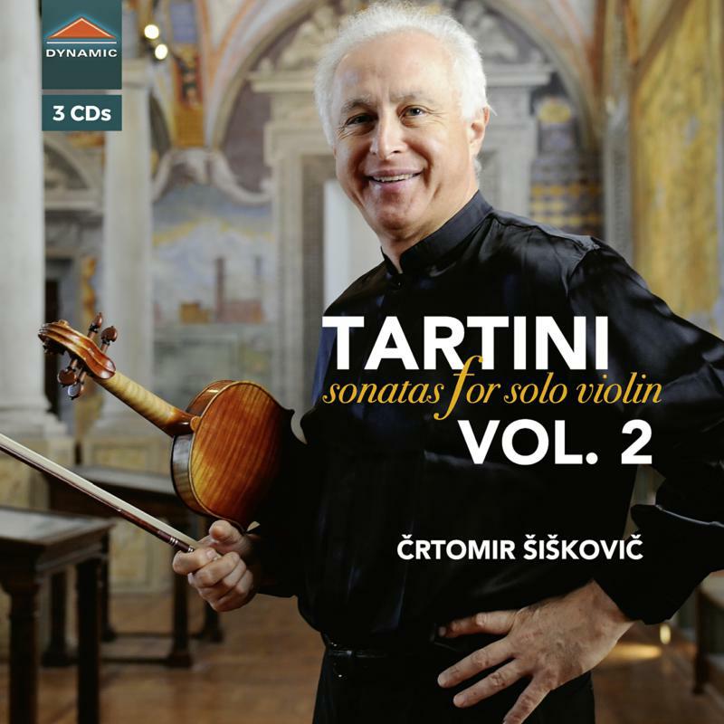 Picture of Crtomir Siskovic - Giuseppe Tartini: Sonatas for Solo Violin, Vol. 2