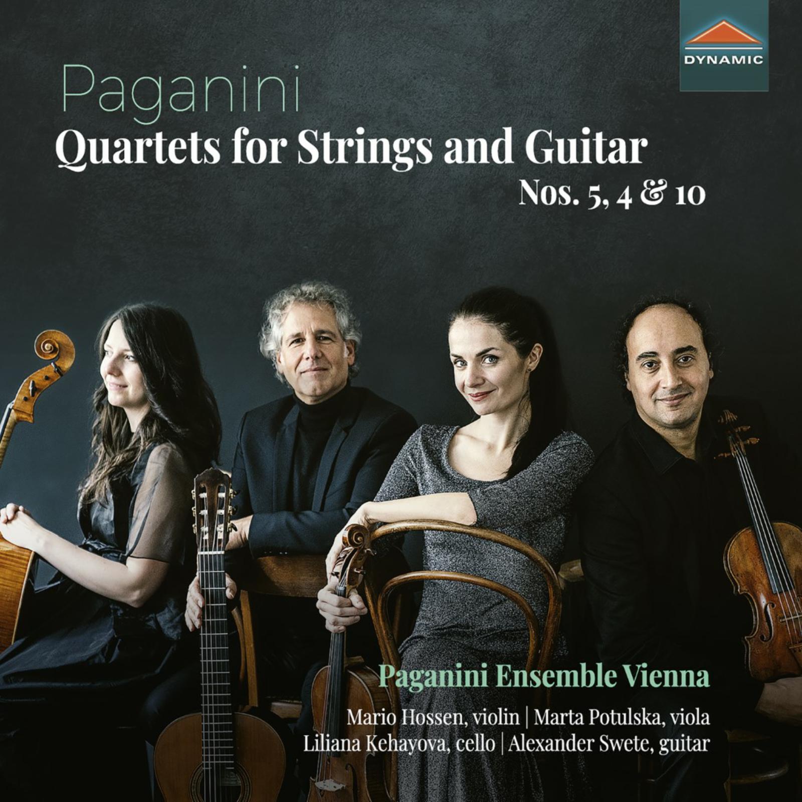 Picture of Paganini Ensemble Vienna - Nicolo Paganini: Quartets for Strings and Guitar, Vol. 3