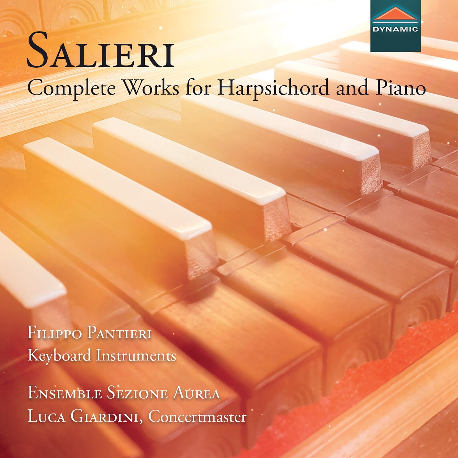 Picture of Filippo Pantieri; Ensemble Sezione Aurea; Luca Giardini - Antonio Salieri: Complete Works for Harpsichord and Piano
