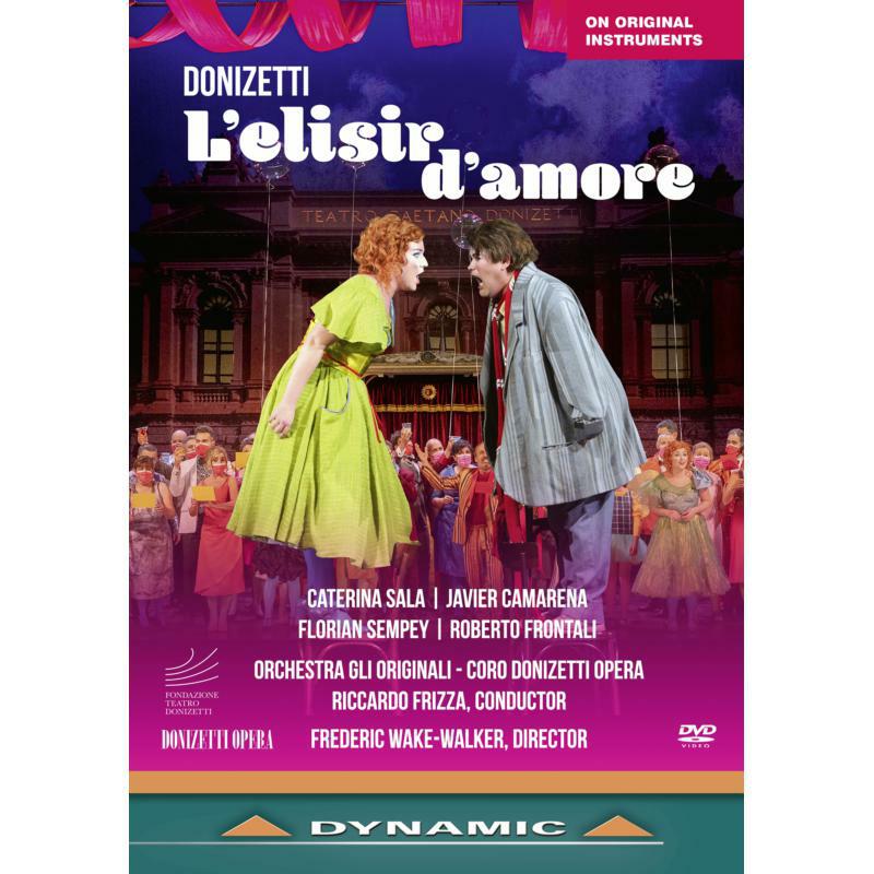 Picture of Caterina Sala; Javier Camarena; Florian Sempey; Roberto Frontali; Ana�s Mej�as; Manuel Ferreira; Daniele Cortesi; Fabio Tartari; Glio Originali; Donizetti Opera; Frederic Wake-Walker - Gaetano Donizetti: L'elisir d'amore