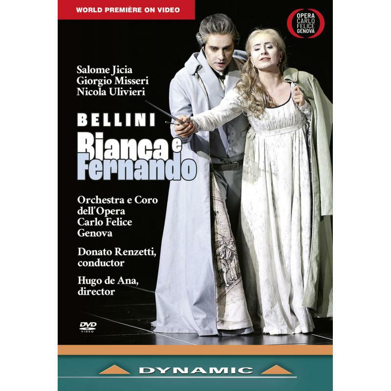 Picture of Salome Jicia; Giorgio Misseri; Nicola Ulivieri; Alessio Cacciamani; Giovanni Battista Prodi; Elena Belfiore; Carlotta Vichi; Antonio Mannarino; Orchestra e Coro dell'Opera Carlo Felice Genova; Donato Renzetti - BELLINI: BIANCA E FERNANDO