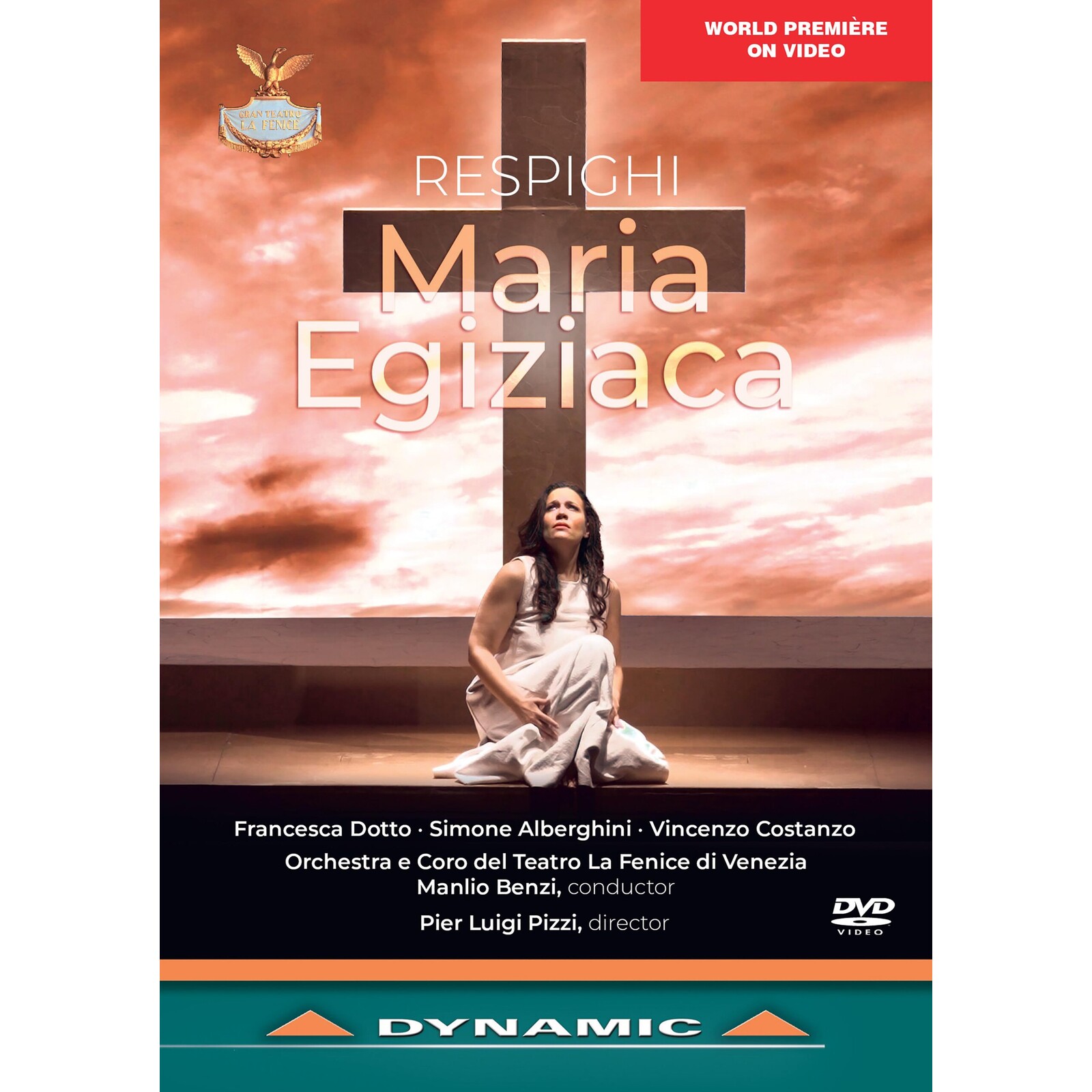 Picture of Francesca Dotto; Simone Alberghini; Vincenzo Costanzo; Michele Galbiati; Luigi Morassi; Ilaria Vanacore; William Corro; Roberta Paroletti; Maria Novella Della Martira; Orchestra e Coro del Teatro la Fenice; Alfonso Caiani; Pier Luigi Pizzi; Manlio Benzi - Ottorino Respighi: Maria Egiziaca