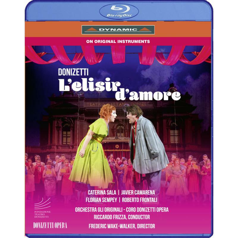 Picture of Caterina Sala; Javier Camarena; Florian Sempey; Roberto Frontali; Ana�s Mej�as; Manuel Ferreira; Daniele Cortesi; Fabio Tartari; Glio Originali; Donizetti Opera; Frederic Wake-Walker - Gaetano Donizetti: L'elisir d'amore