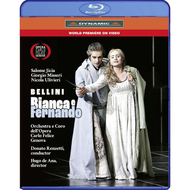 Picture of Salome Jicia; Giorgio Misseri; Nicola Ulivieri; Alessio Cacciamani; Giovanni Battista Prodi; Elena Belfiore; Carlotta Vichi; Antonio Mannarino; Orchestra e Coro dell'Opera Carlo Felice Genova; Donato Renzetti - BELLINI: BIANCA E FERNANDO
