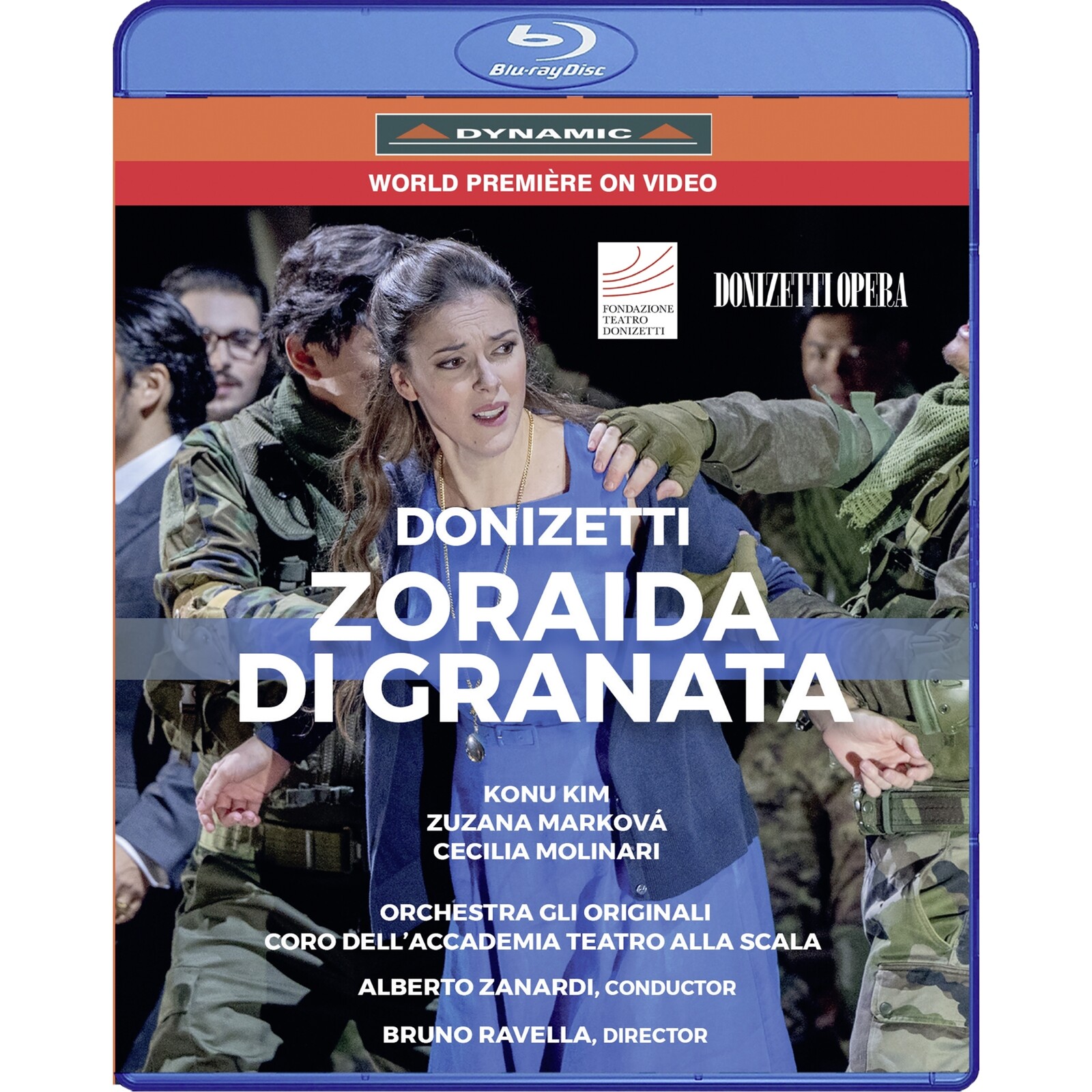 Picture of Konu Kim; Zuzana Markova; Cecilia Molinari; Tuty Hernandez; Lilla Takacs; Valerio Morelli; Orchestra Gli Originali; Coro dell'Accademia Teatro alla Scala; Salvo Sgro; Bruno Ravella; Alberto Zanardi - Gaetano Donizetti: Zoraida di Granata