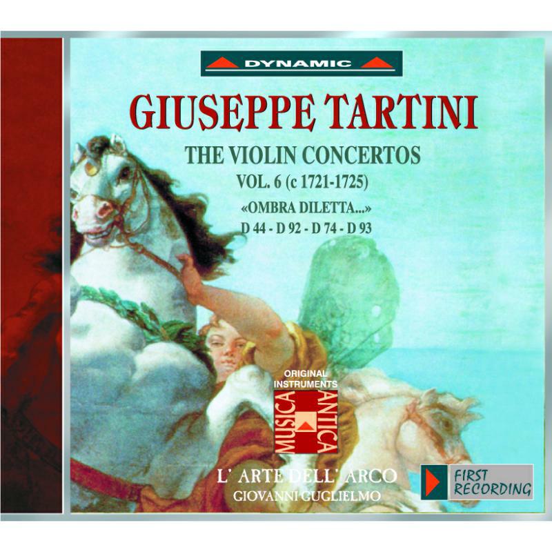 Picture of L'Arte Dell'Arco - Guglielmo - Tartini: The Violin Concertos Vol. 6 Ombra Diletta