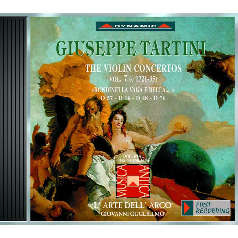 Picture of L'Arte Dell'Arco - Guglielmo - Tartini: The Violin Concertos Vol. 7